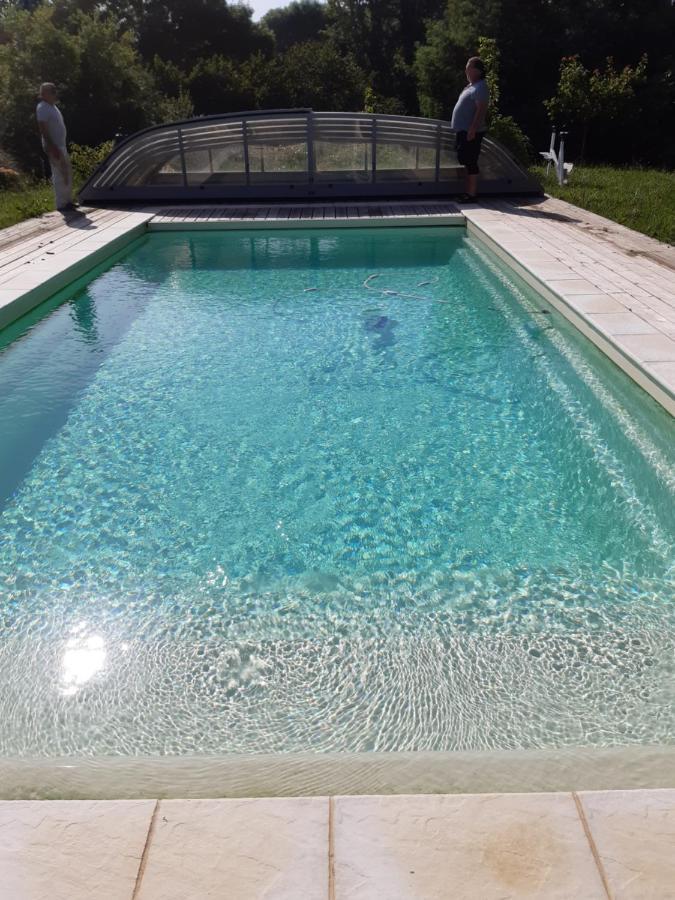 Chambre Double Avec Piscine Et Jacuzzi Bernadets-Debat Eksteriør bilde